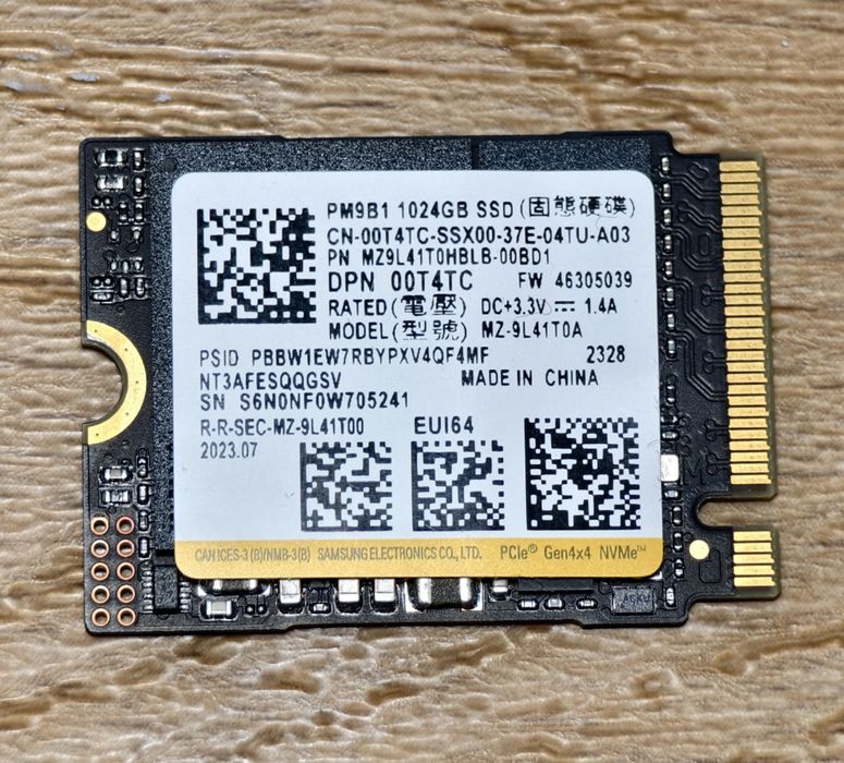 SSD Samsung 1TB, M2, NVME