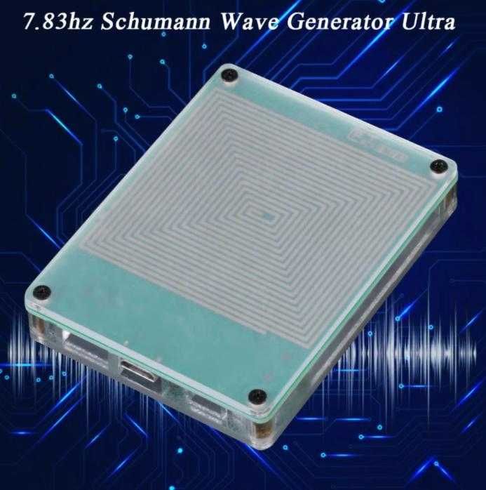 Преносим 168ч 7.83Hz Шуманов Генератор +Батерия АнтиСтрес СтопБезсъние