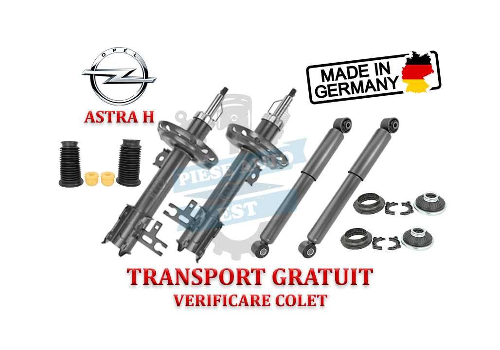 Set amortizoare + flanse + protectii Opel Astra H + TRANSPORT GRATUIT