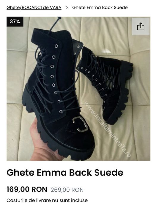 Bocanci se vara marimea 38