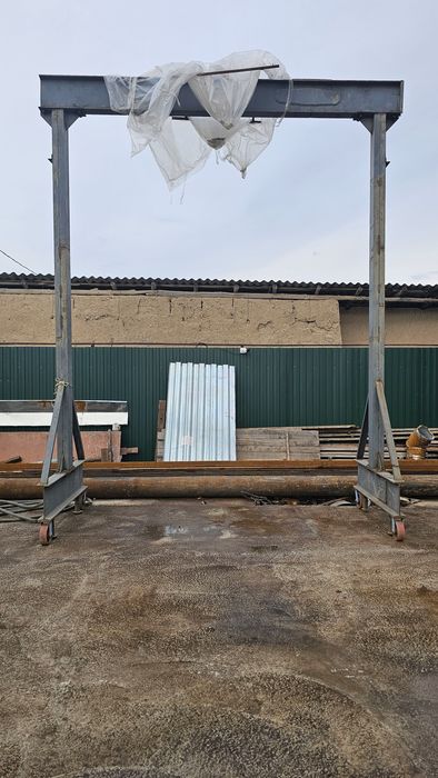 Профнастил Черпитца станоклар ва кран оек рулон иладиган.