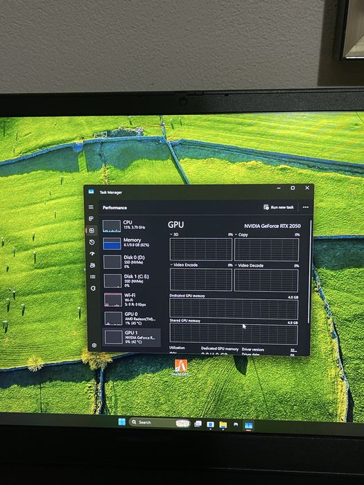 Laptop gaming Lenovo rtx 2050 r5 5500h