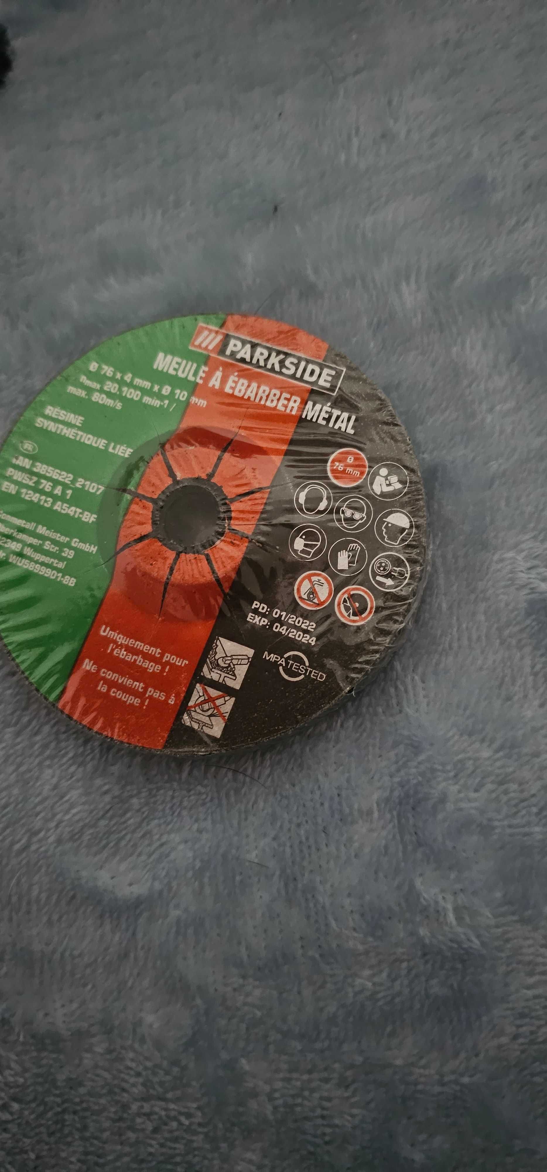 disc flex 2x Parkside 76x4mm Metal Grinding Disc PWSZ  Angle Grinder