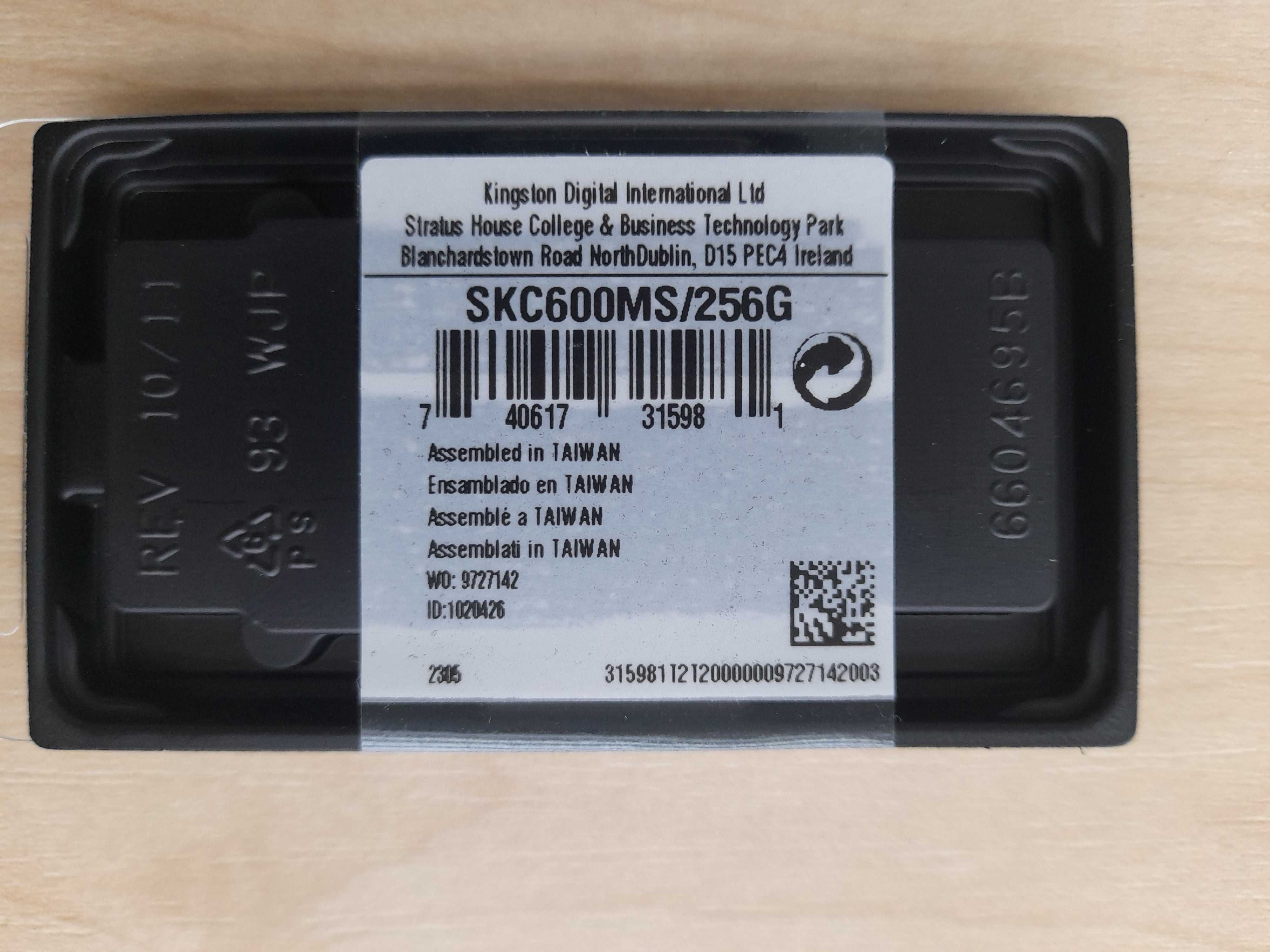 NOU - Hard Disk SSD mSATA, 256 GB, SATA III Kingston KC600 - 180 LEI