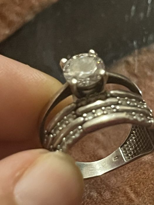 Inel vergheta argint