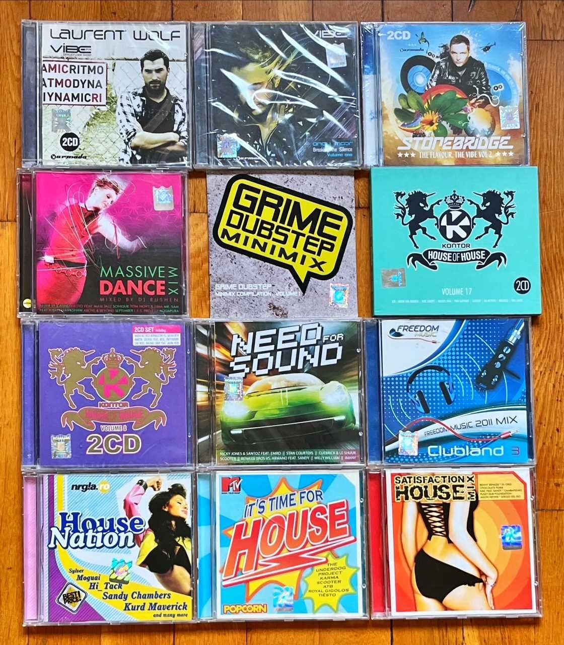 Lot CD Roton house&dance: Scooter, Novy, Sinclar, House Party, Vandi..