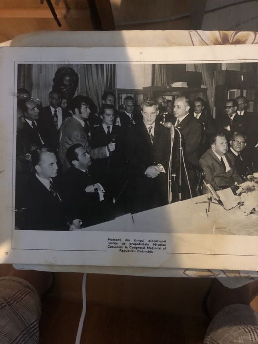 Poza cu Nicolae Ceausescu