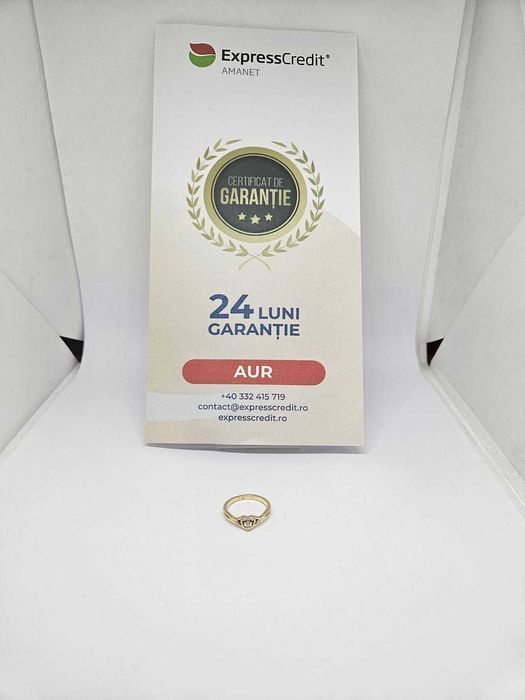 Inel aur 14k 1.80g (33542/30 Pacurari 2) Garantie 2 ani!