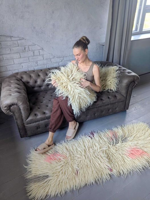 Ръчно тъкани килими.