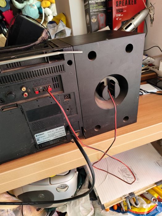 Radiocasetofon Hitachi.MS-W620W