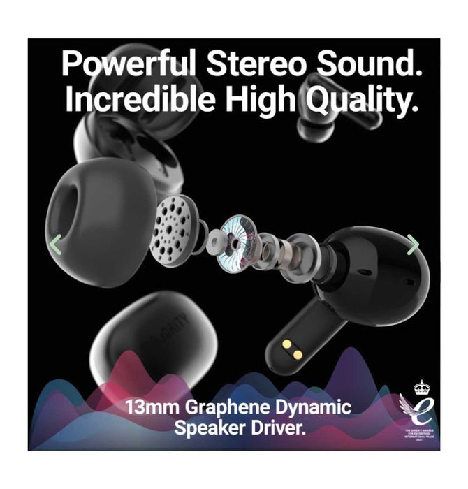 Слушалки Majority Tru2