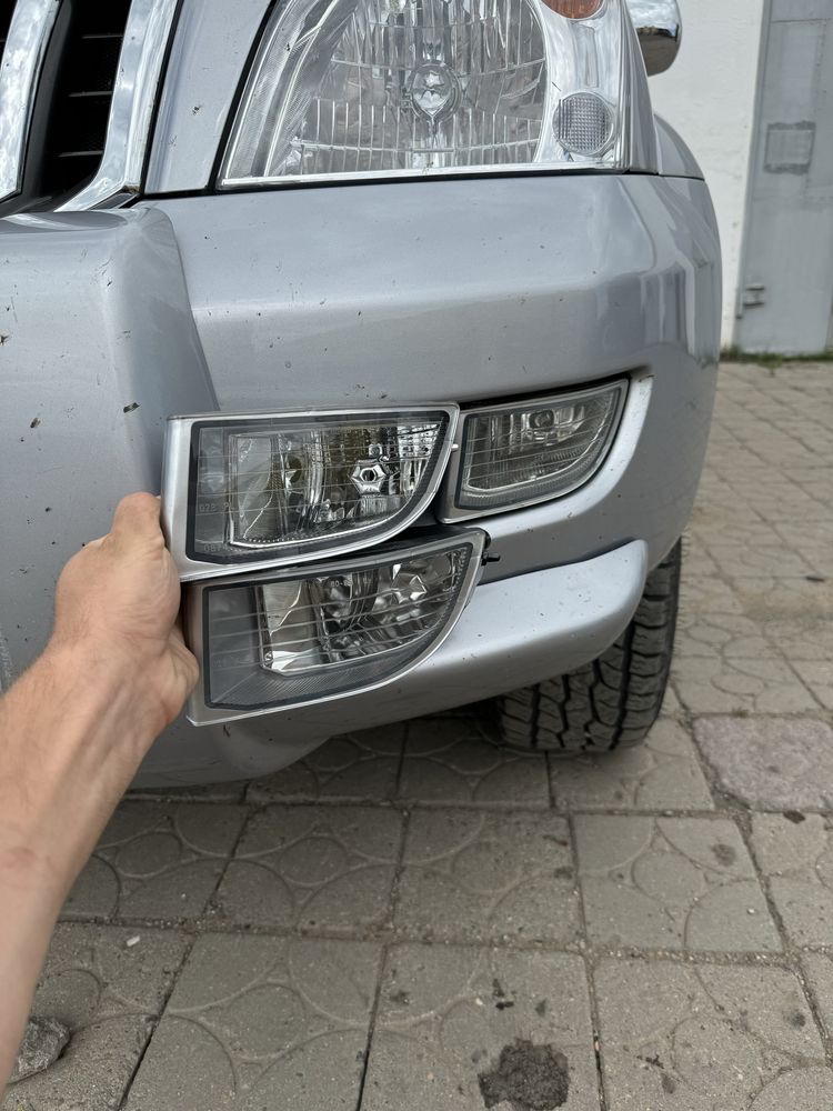 Противотуманные bi led модули прадо 120 фары фонари gx 470 молдинги