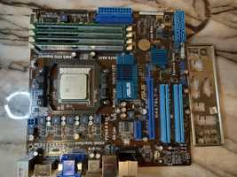 Дъно Asus M4A78LТ-M + AMD Athlon II X4 610 +8gb AM3