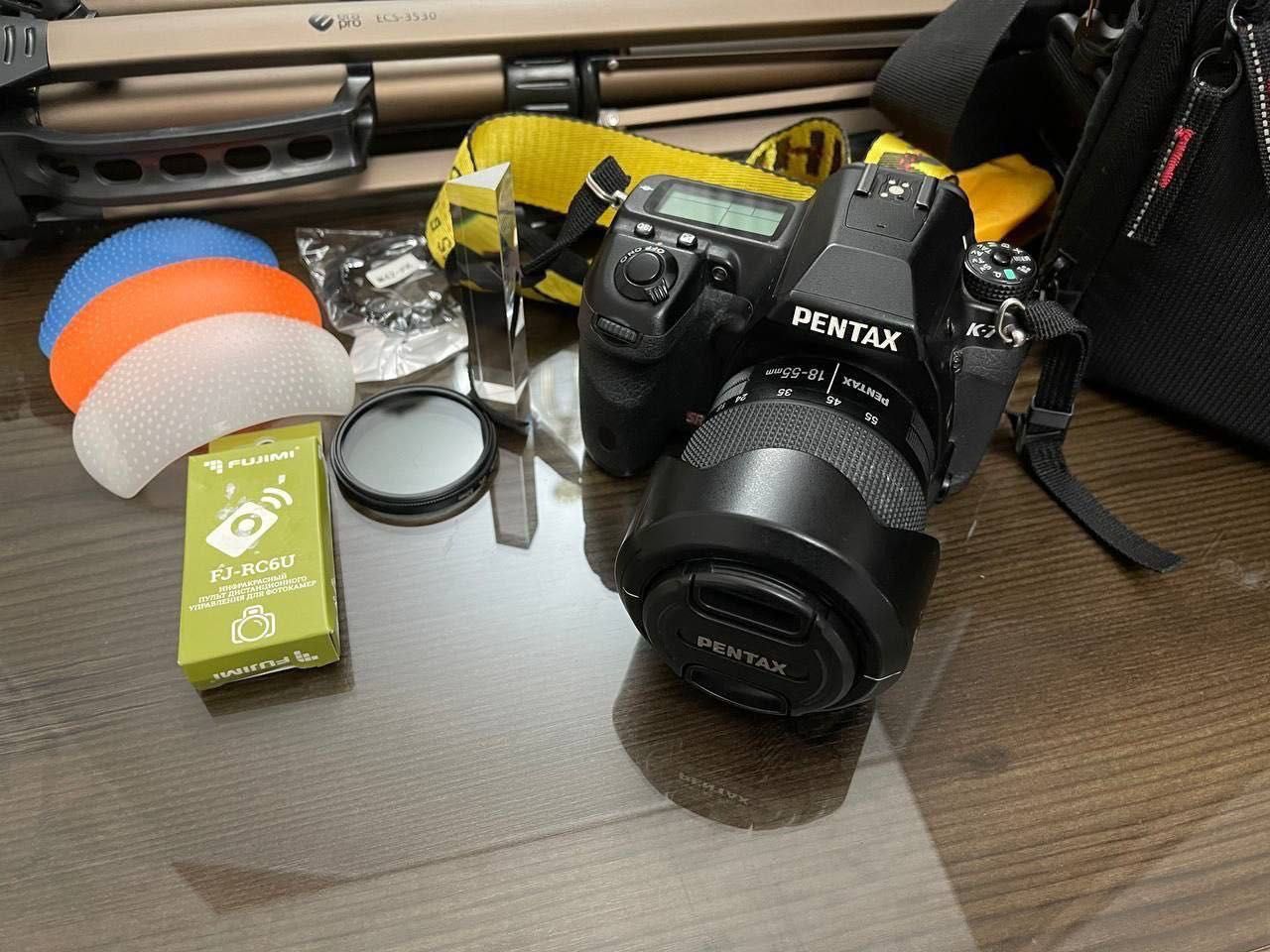 Fotoapparat Pentax K7 holati zo’r