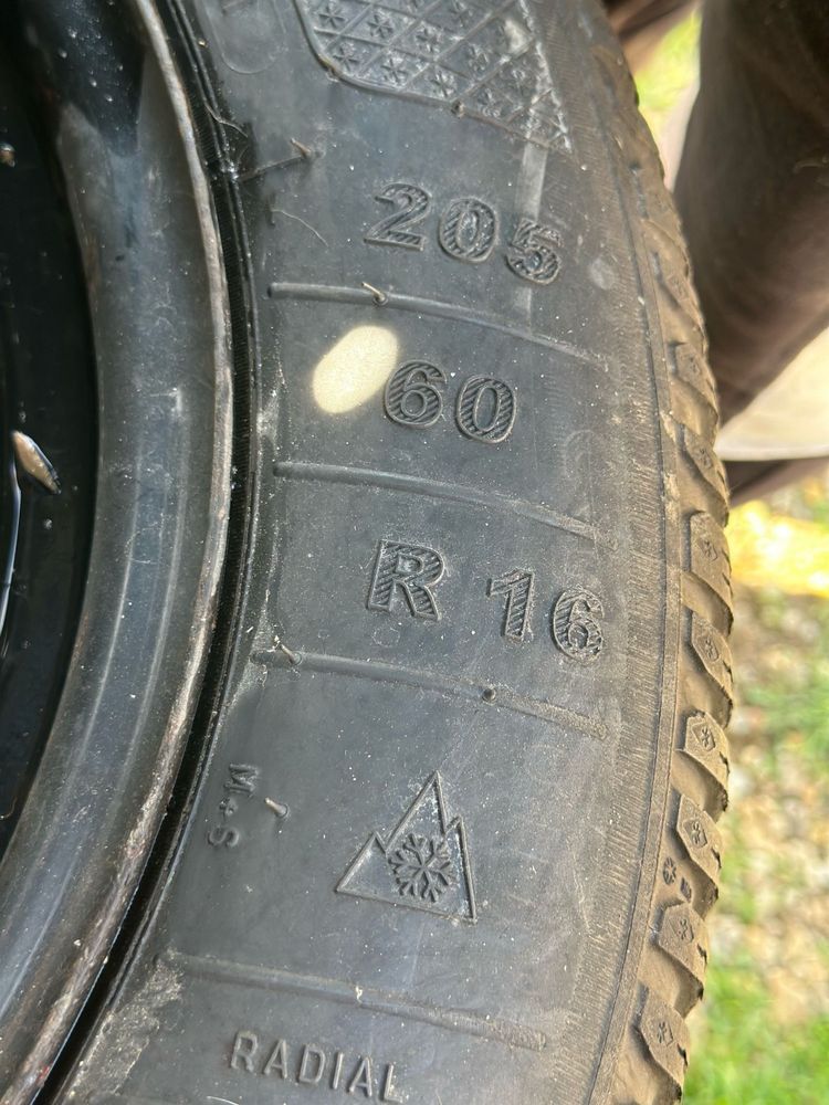 Roti 205/60 R16 cauciucuri MS Kleber