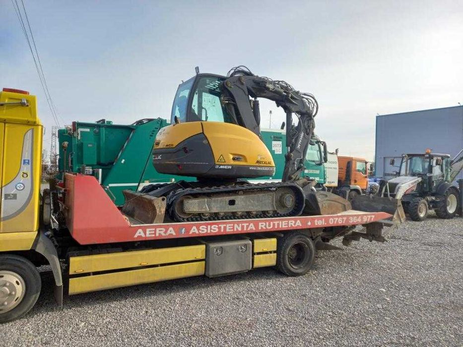 Tractari dube incarcate - platforma hidraulica - oriunde in tara 24/24