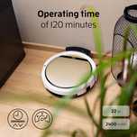 Aspirator robot ZACO silentios cu mop, ideal pentru parchet | 140028