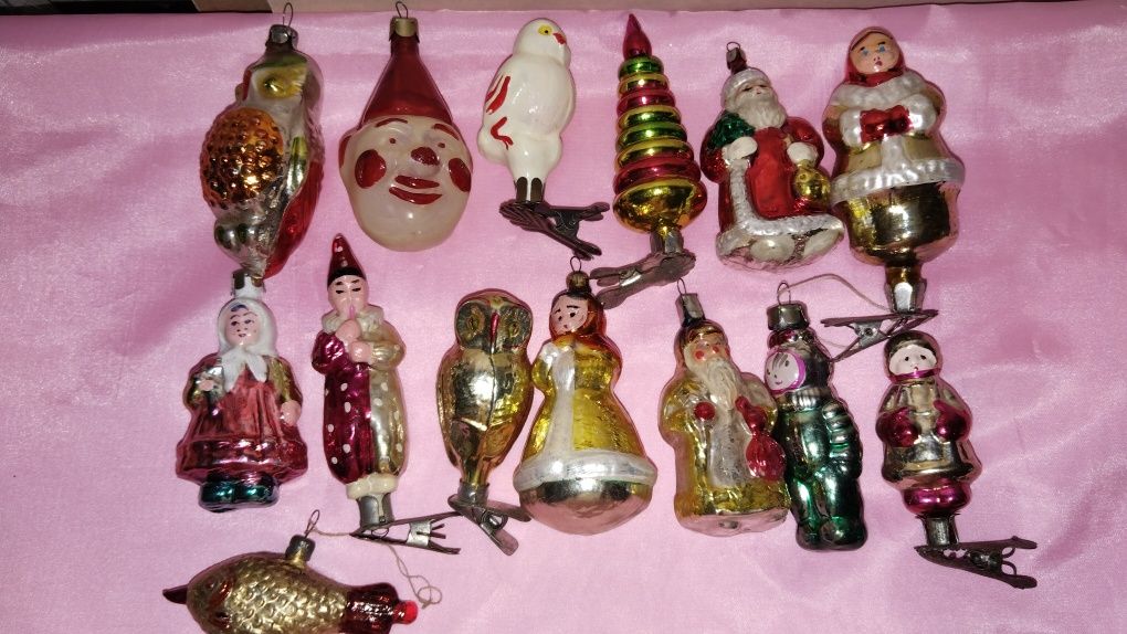 Ёлочные игрушки СССР