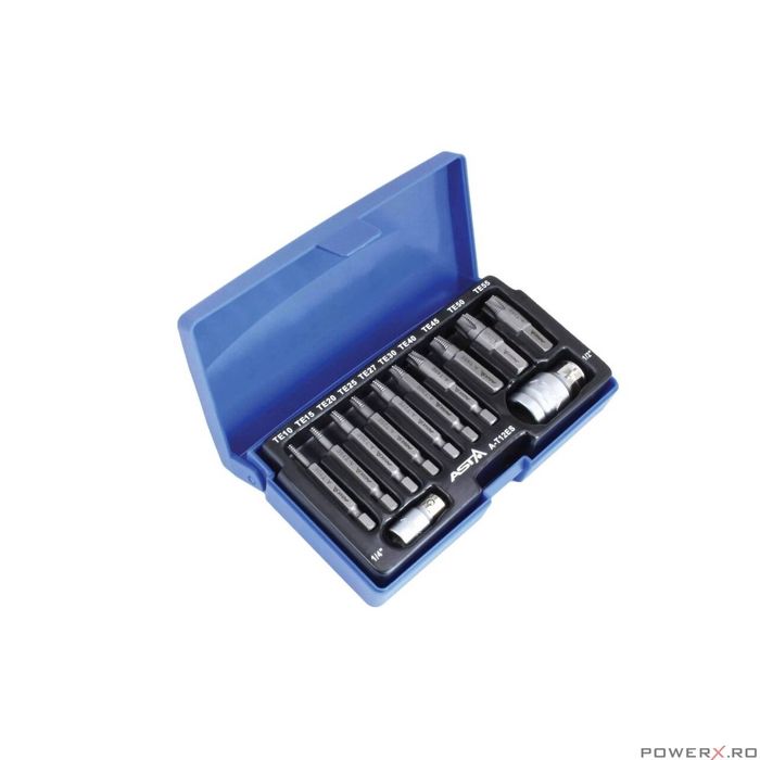 Trusa de chei pentru extras sau scos suruburi cu cap tip torx