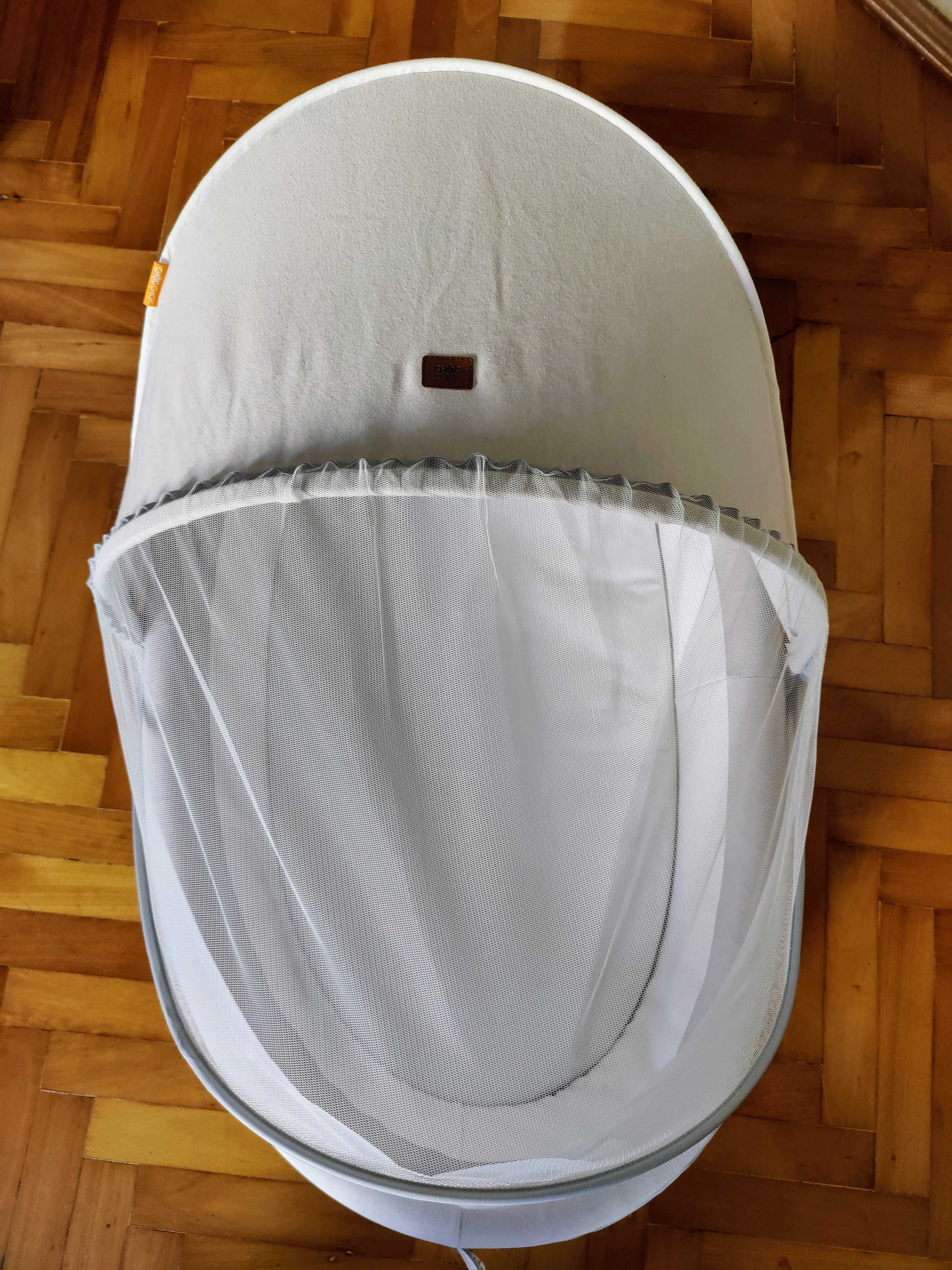 Cosulet bebe / Baby Nest cu arcada jucarii, copertina si plasa insecte