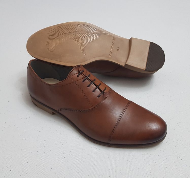 Pantofi casual VAGABOND Lindhope, piele naturală, cognac nr. 43 si 44