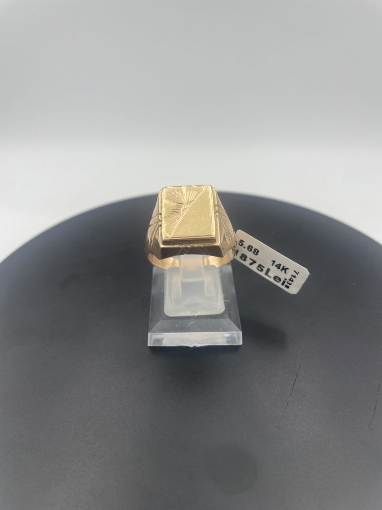Inel Aur 14 K 5.68 Gr Marimea 28 ( 69 ) #32127