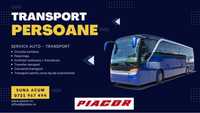 Transport persoane, curse ocazionale/închirieri  autocare / microbuze