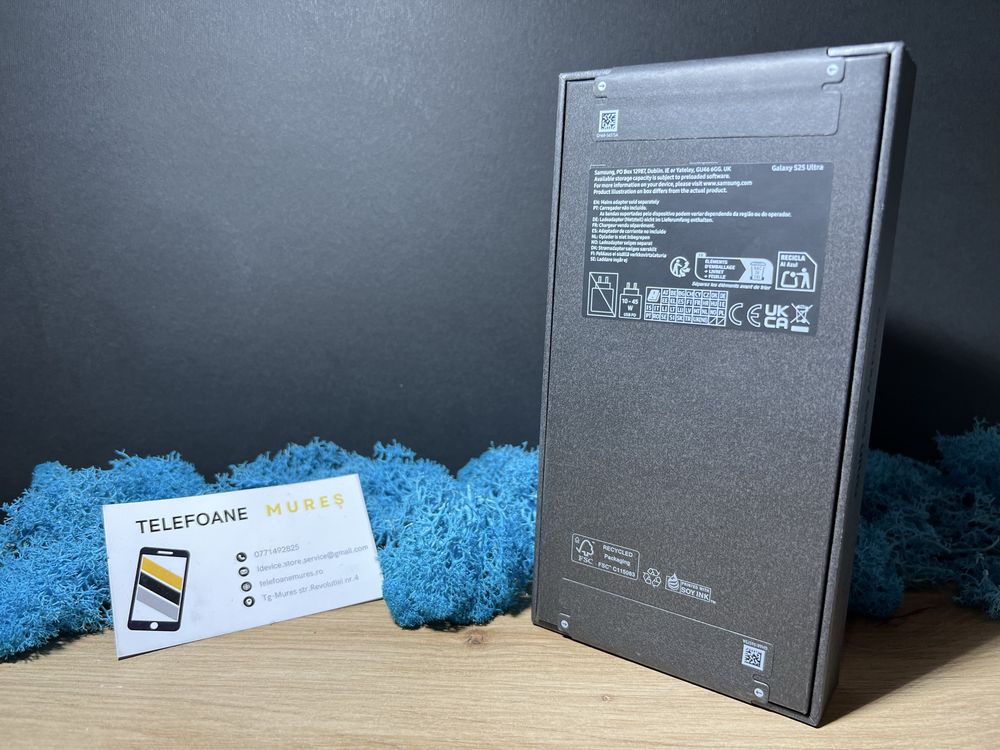 Samsung Galaxy S25 Ultra Sigilat 256Gb Negru 24 luni garantie