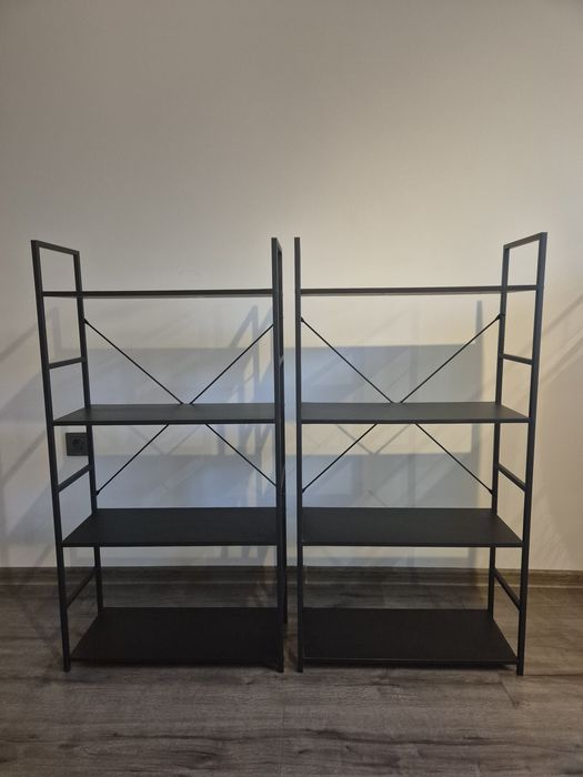 2 броя етажерки метал и пдч