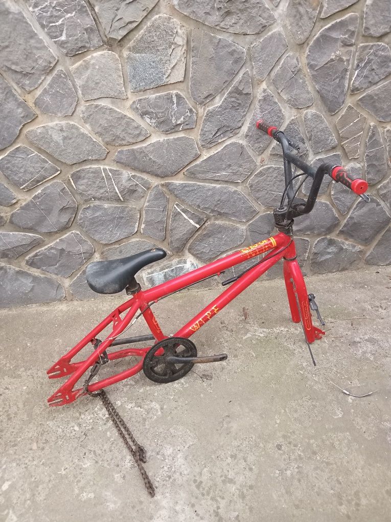 Bicicleta Cadru BMX Wipe Rosu