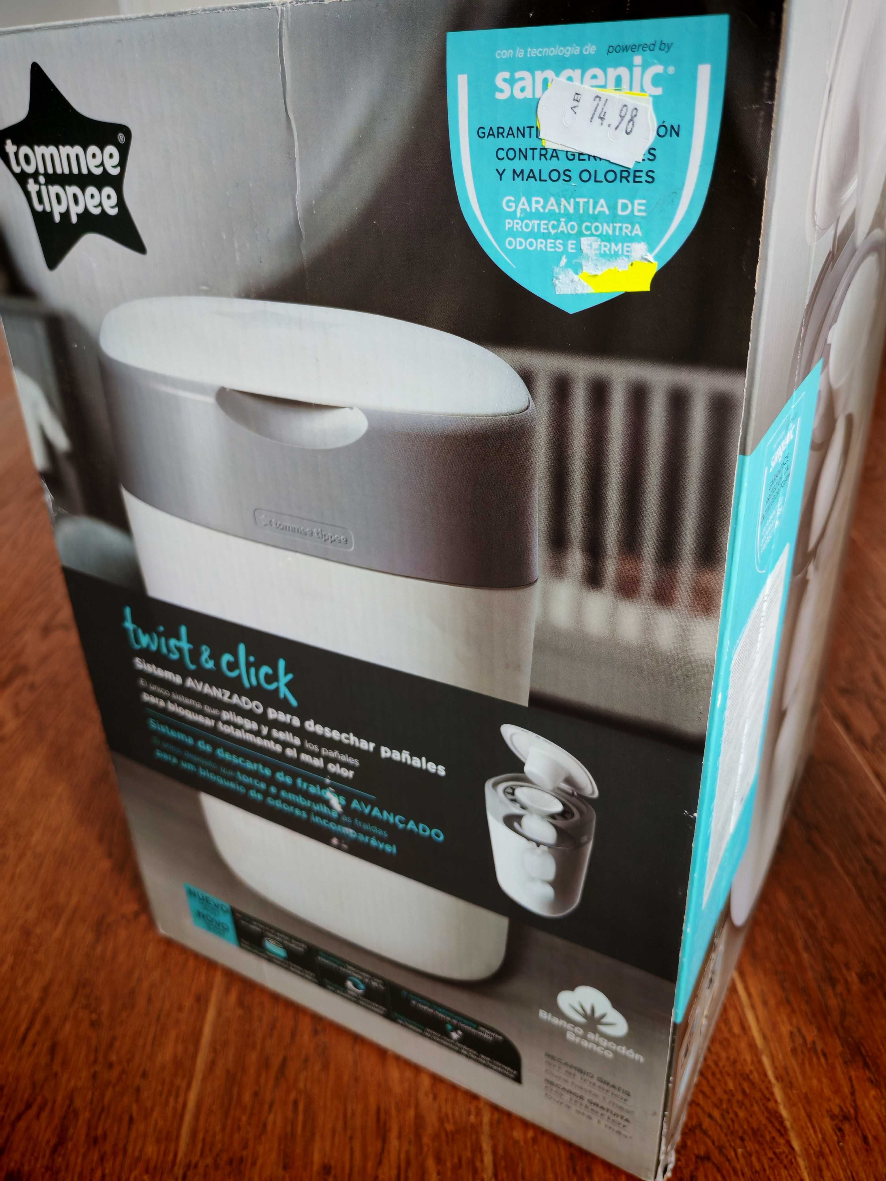 Хигиенен кош за пелени Tommee Tippee - Twist and Click