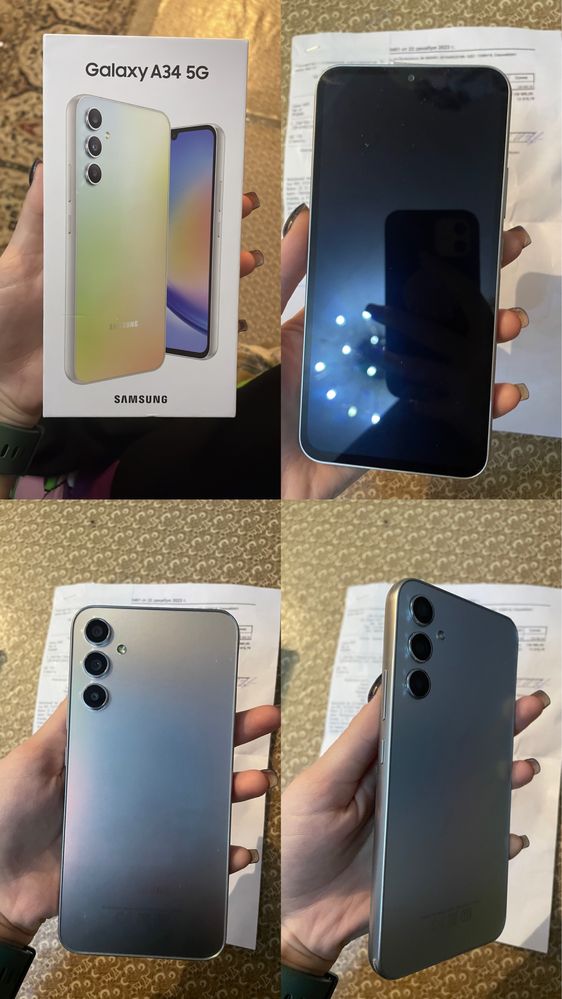 Продам НОВЫЙ Galaxy A34 (2023г)