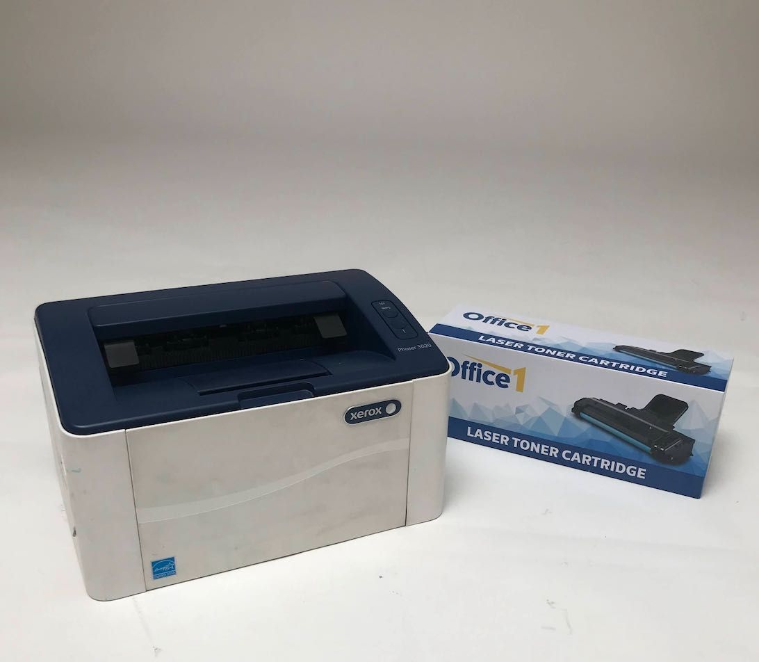 Принтер Xerox 3020 + 7 касети мастило