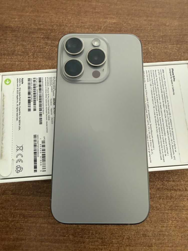 Iphone 15 pro 128GB Natural Titanium