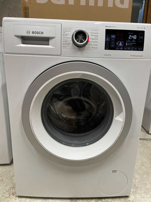 Пералня Bosch Serie 6 WAU28RWIN 6 месеца пълна гаранция 9 кг