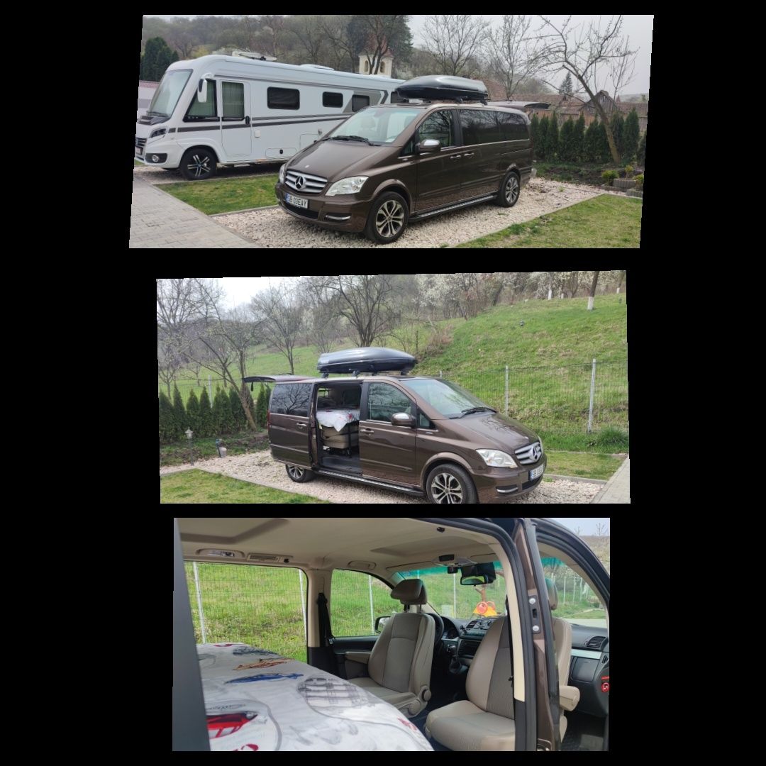 Mercedes Viano Basic Camper 2 adulti+2 copii/Schimb cu Spring sau e-Up