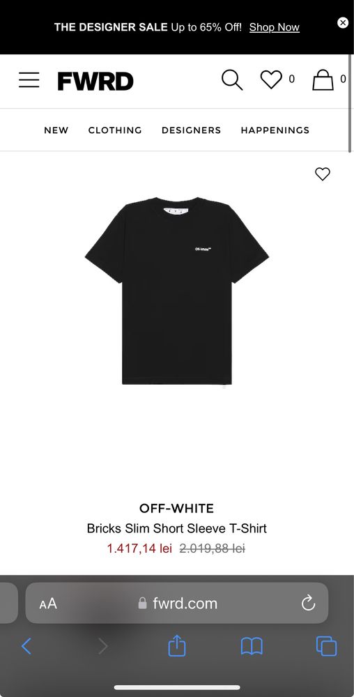 Tricou Off-White Brick Arrows