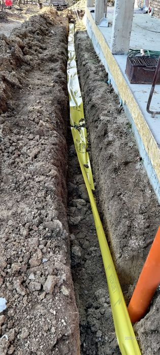 Împământare cu branșament  trifazat sau monofazat