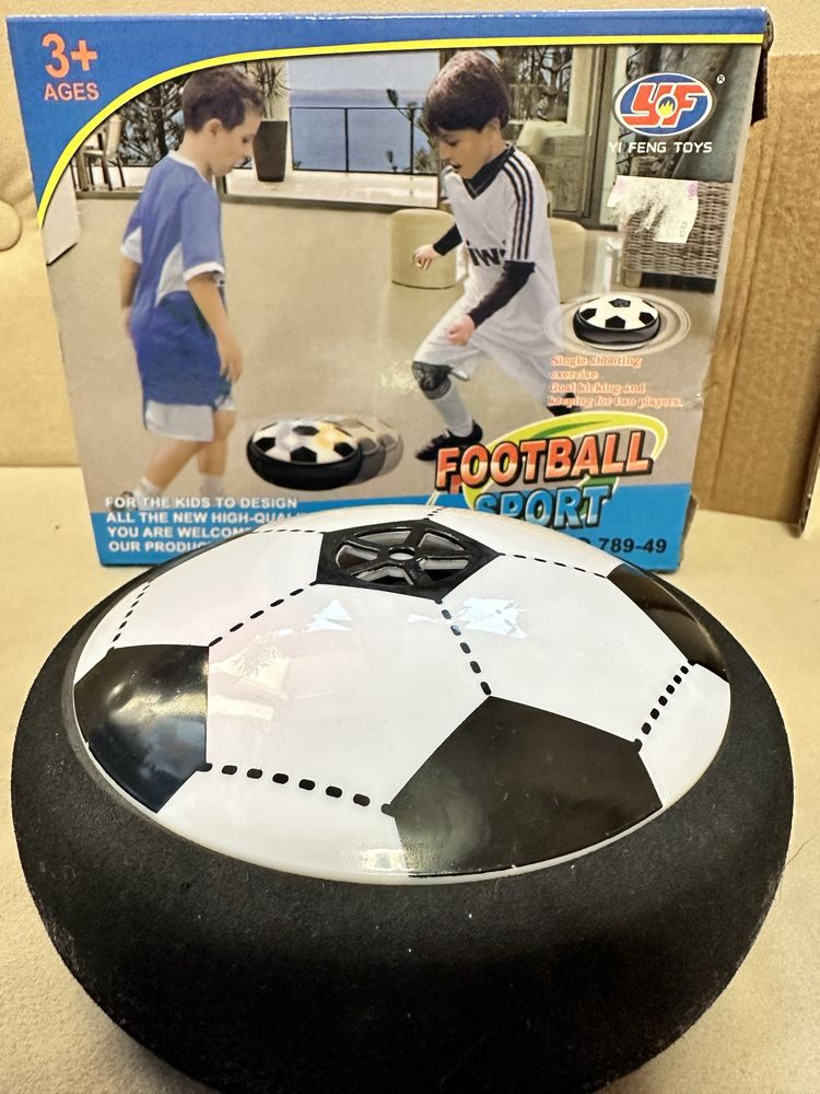 Minge De Fotbal Rotativa Tip Disc Cu Aer si Lumini