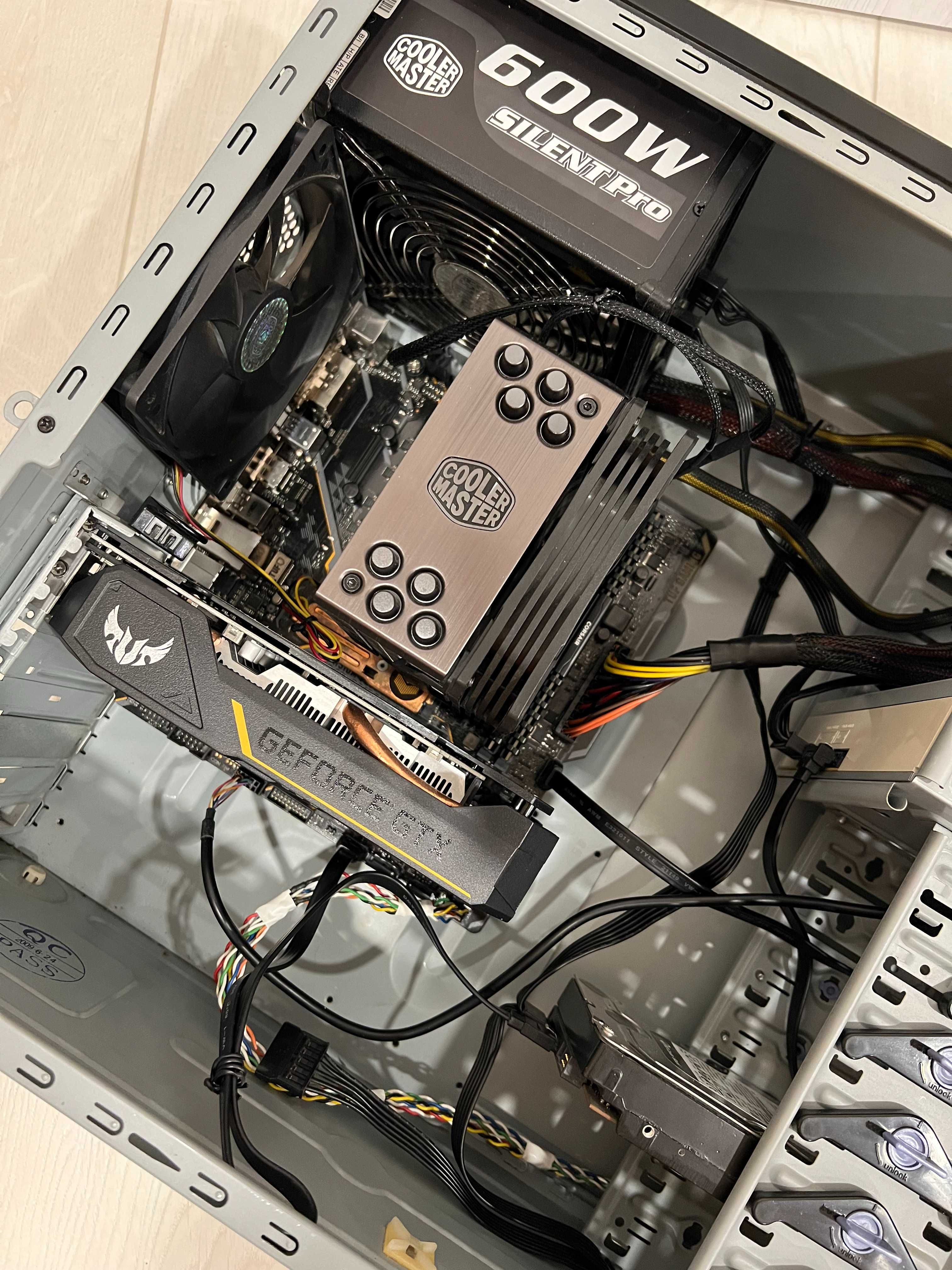 Компютър Intel i5-8400, 2x16GB DDR4, ASUS TUF H310M, може и на части