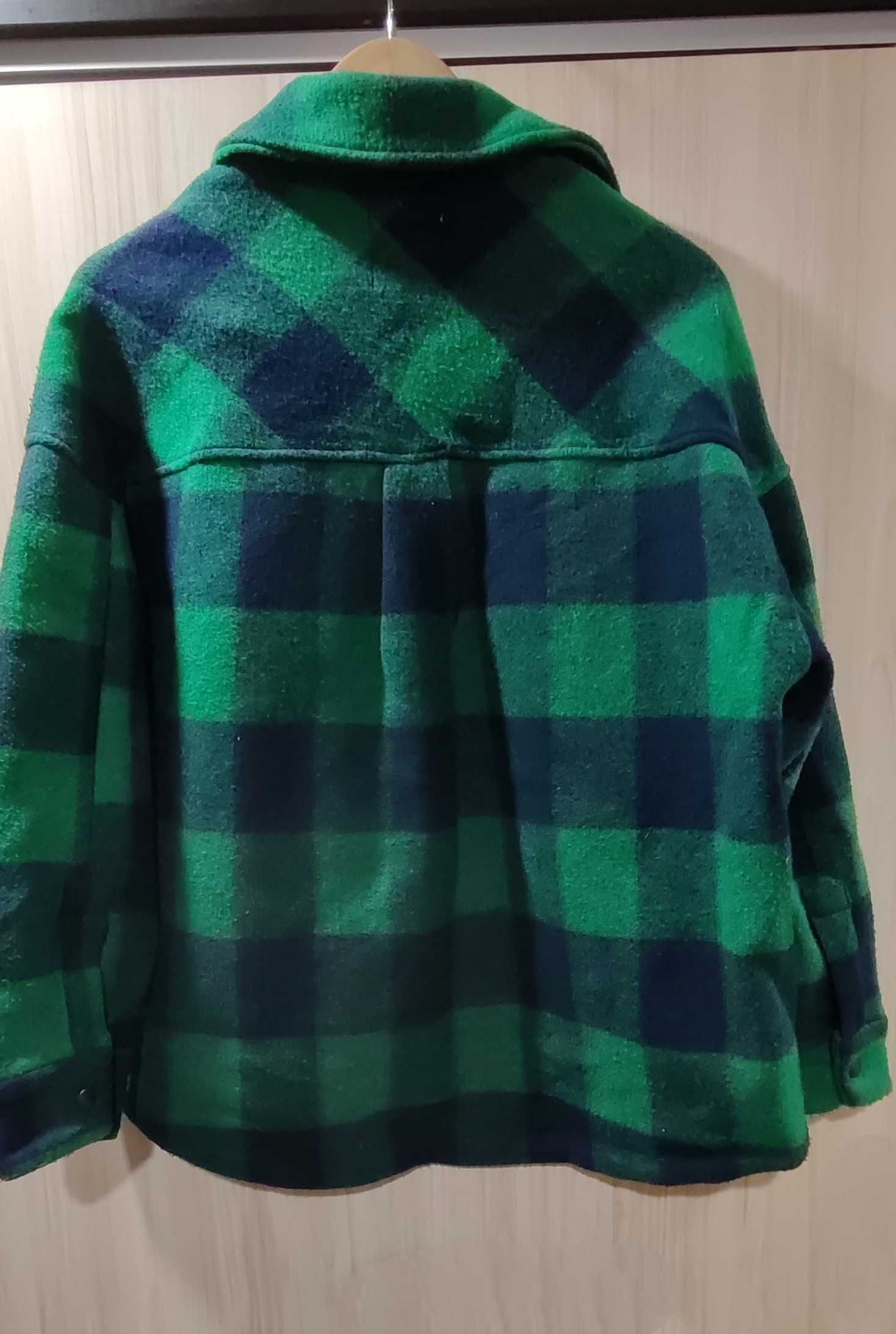 Топла зелена риза Zara