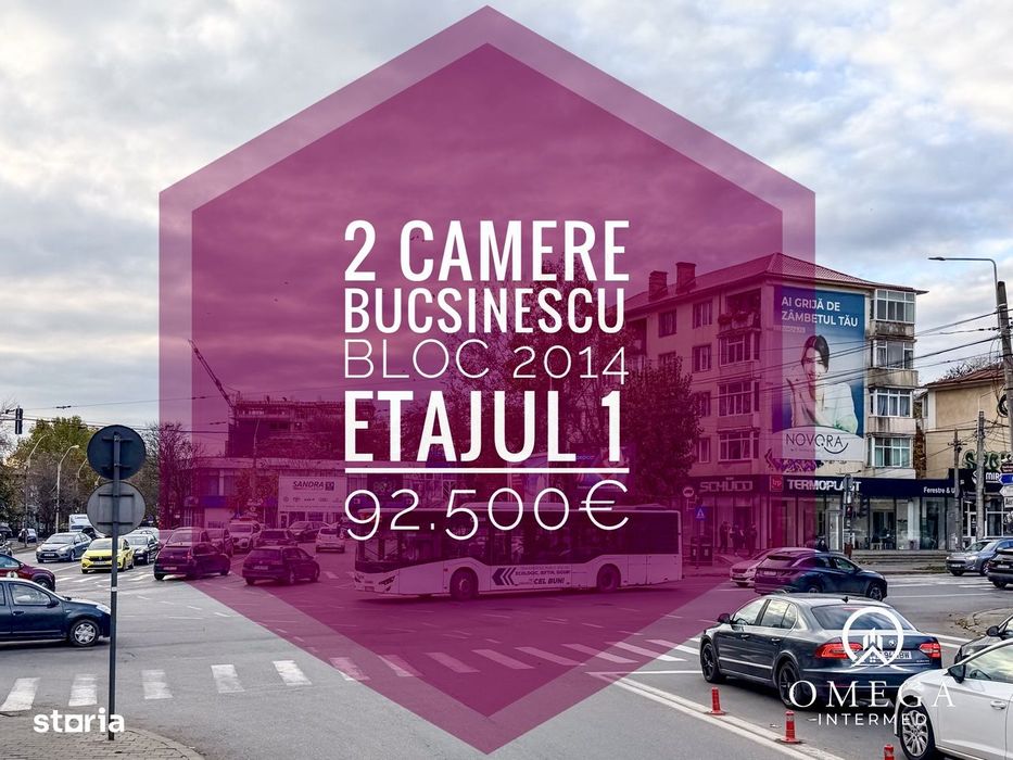 2 camere Centru  Bucsinescu 92500 Euro