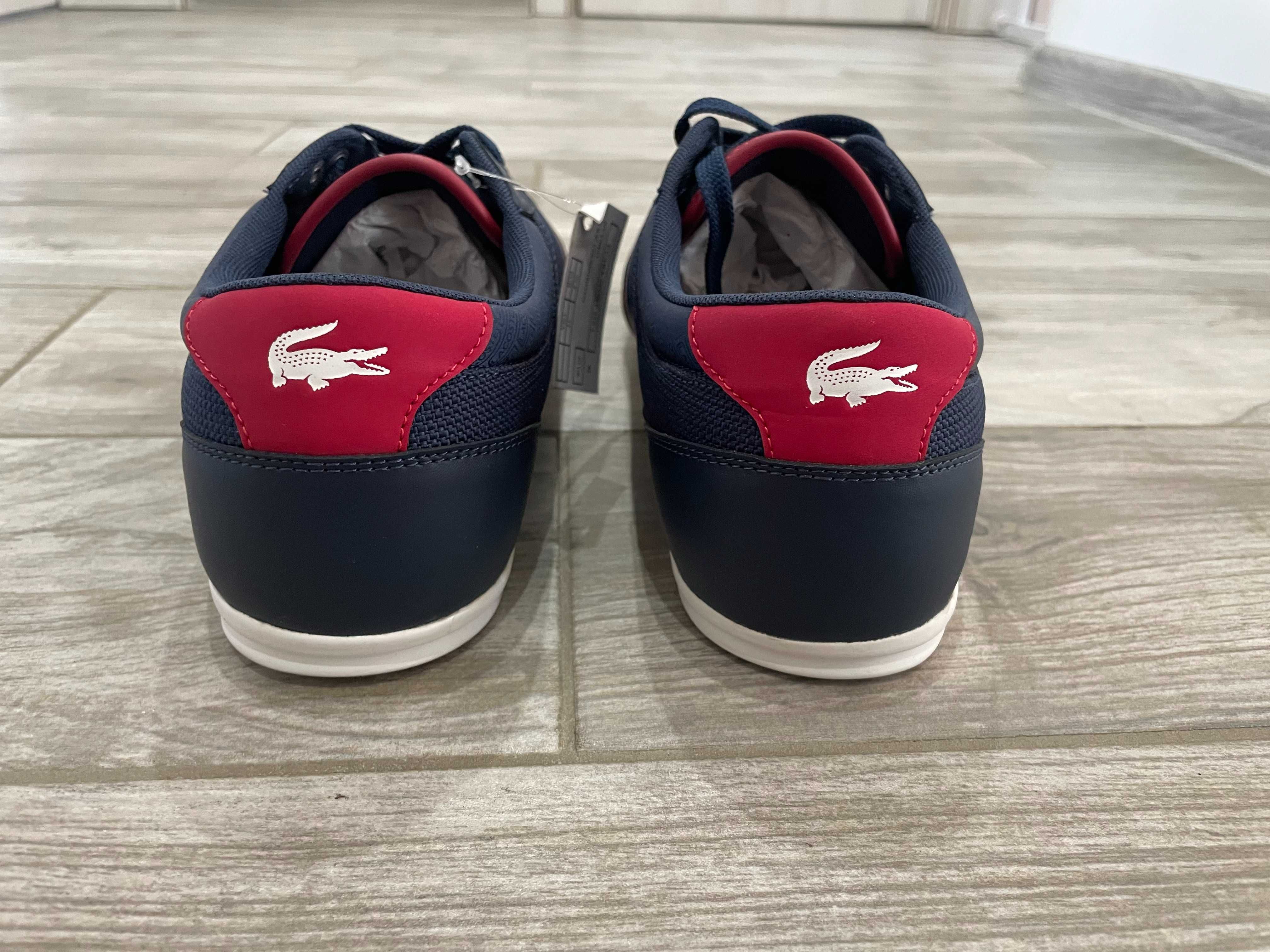 Сини мъжки маратонки Lacoste 44,5 н.