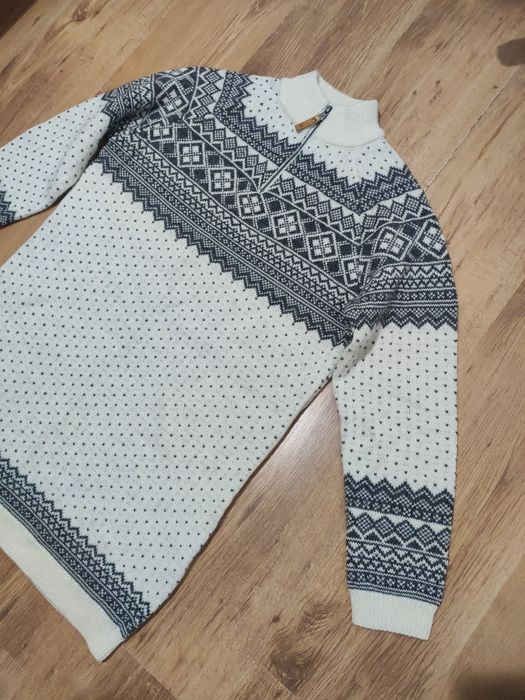 Pulover lung de damă Icewear Iceland din lână mărimea XL