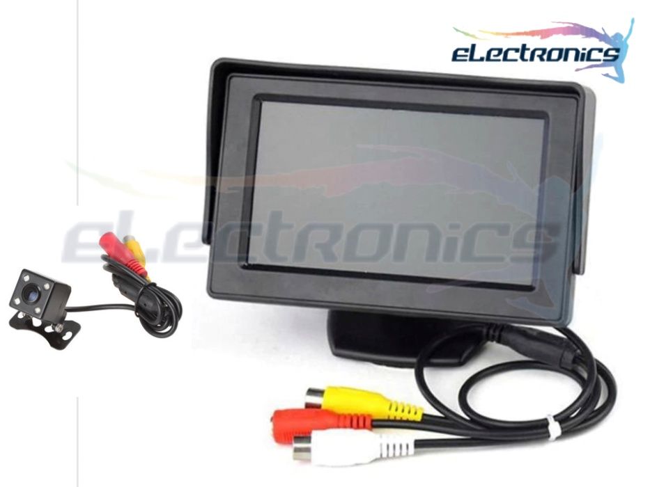 5" TFT LCD цветен монитор с камера за задно виждане