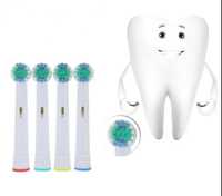 Резервни глави за електрическа четка за зъби, съвместима с Oral B