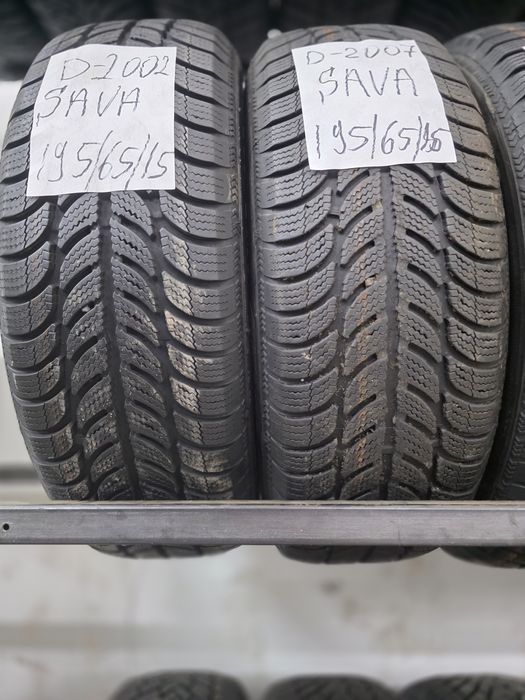 2x 195/65/15 M+S SAVA Stare excelenta