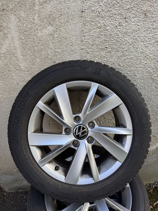 Set roti iarna 205/55/16 + jante VW