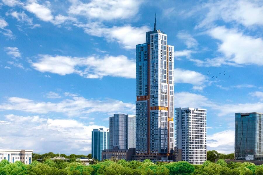 Silk Road Skyline Tashkent City Silk апартаменты посуточно