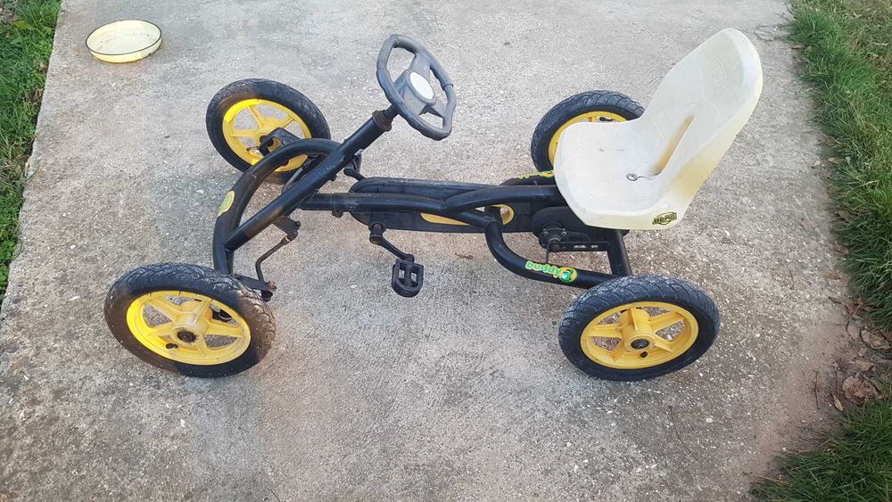 Кола детска ел 110 лв. акумулатор за смяна трактор с педали